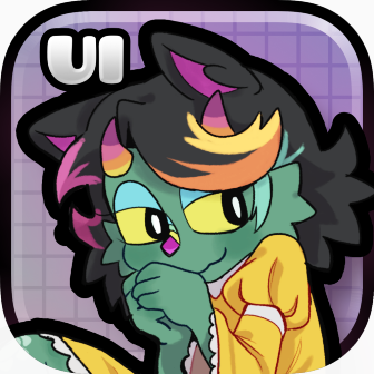 Logo for the mod Alpha's UI Pack