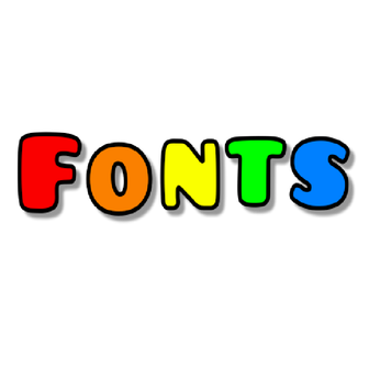 Logo for the mod rAiNbOw fOnTs