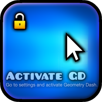 Logo for the mod Activate GD!