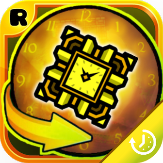 Logo for the mod Geometry Dash: Time Reborn