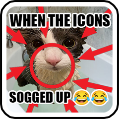 Logo for the mod soggy icon