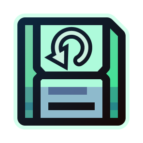 Logo for the mod Backups