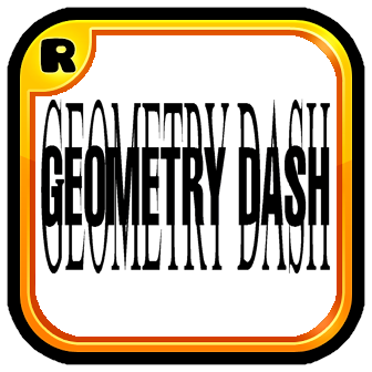 Logo for the mod I AM GEOMETRY DASH