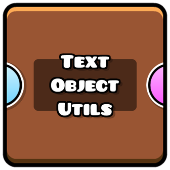 Logo for the mod Text Object Utils