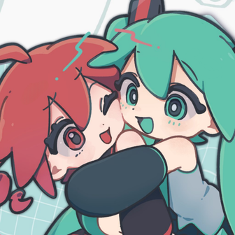 Logo for the mod Miku & Teto Border