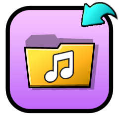 Logo for the mod Custom Song Folder