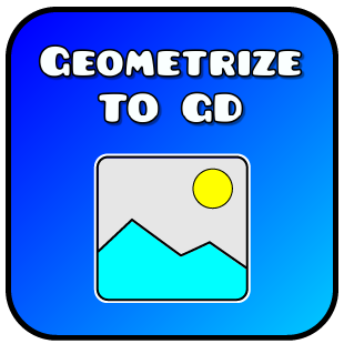 Logo for the mod Geometrize2GD