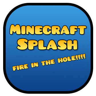 Logo for the mod Minecraft Splash